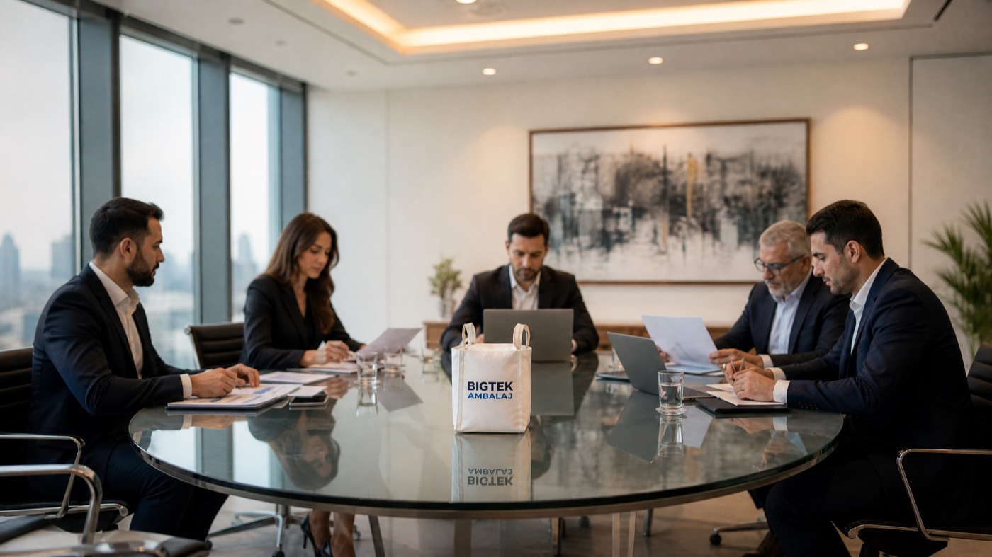 BIGTEK Ambalaj yönetim toplantısı
